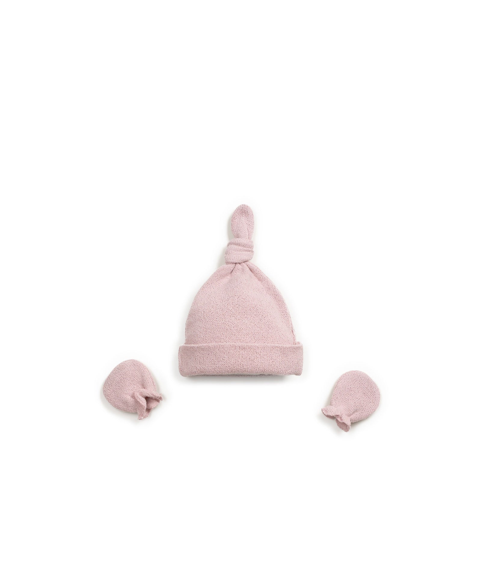Ensemble bonnet + moufles Victoria