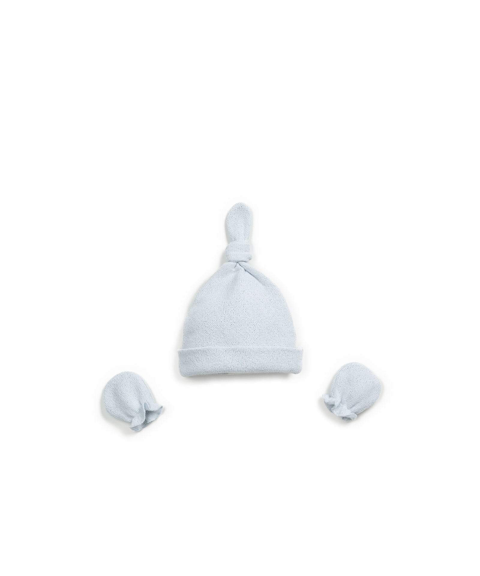 Ensemble bonnet + moufles Victoria